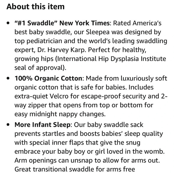 Baby Swaddler - Picture 6 of 6